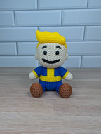 Knit-Texture Look Fallout Vault Boy Figurine