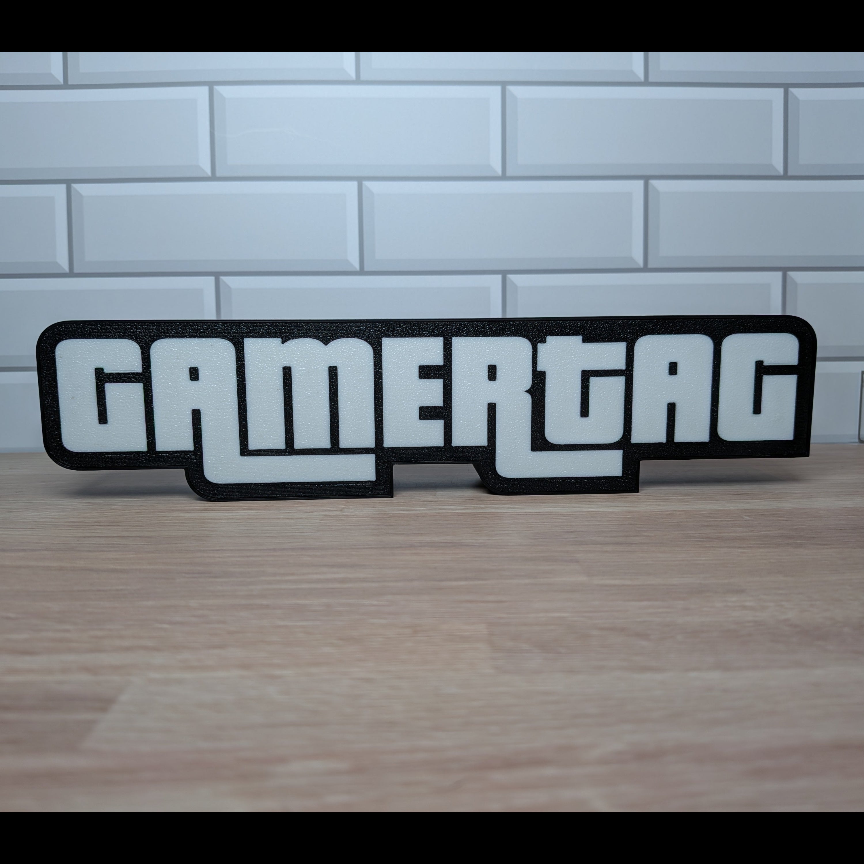 Personalized Gamertag LED Sign