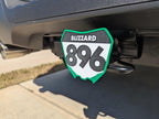 Personalized Motocross Number Plate Hitch Cover