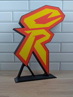 Retro CR Logo LED Lightbox | 3D Printed Motocross Decor