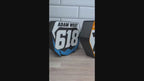 Custom Light Up Dirt Bike Number Plate Sign